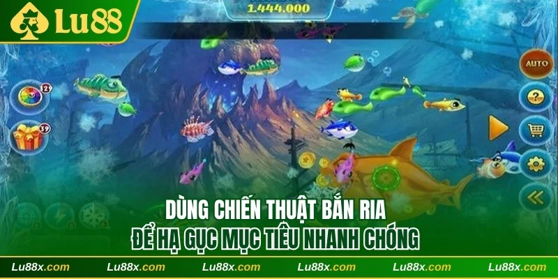 Dùng chiến thuật bắn ria để hạ gục mục tiêu